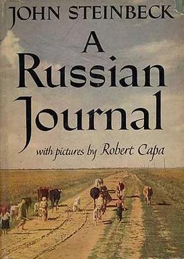 Cover of A Russian Journal (with Robert Capa)