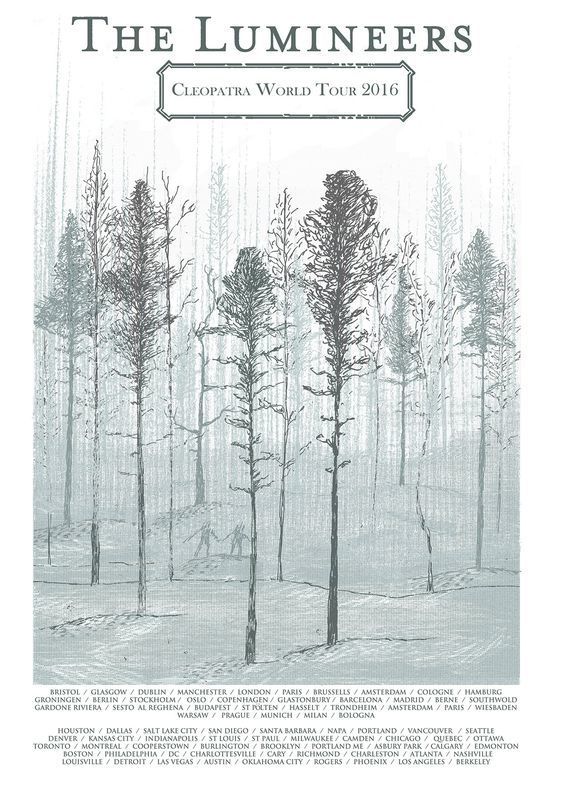 Poster of The Lumineers