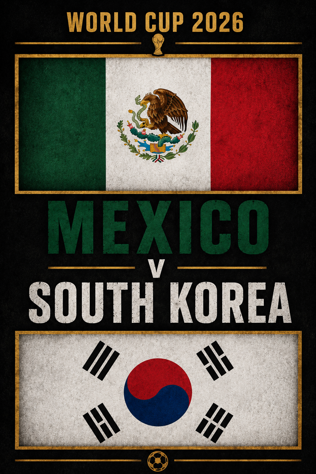 Poster of World Cup: Mexico v South Korea