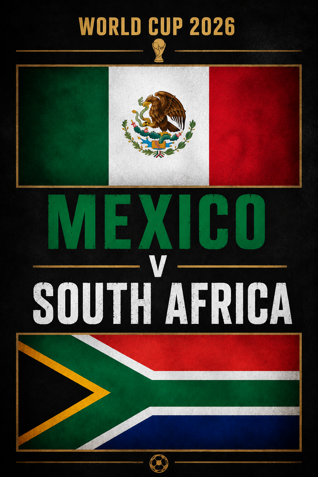 Poster of World Cup: Mexico v South Africa