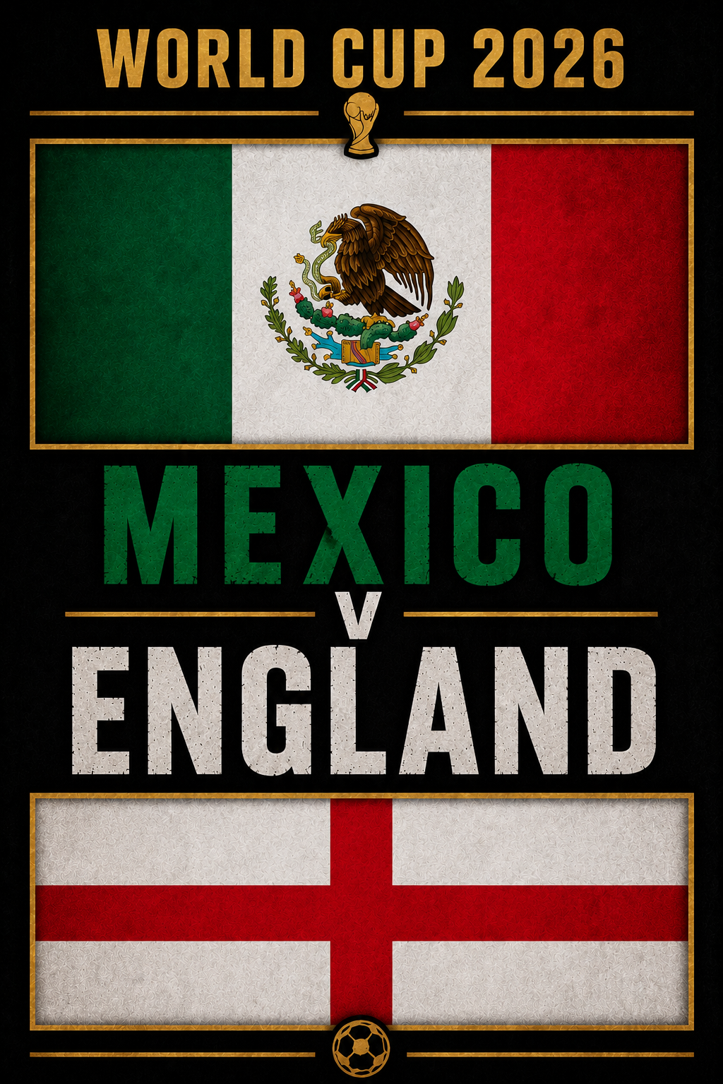 Poster of World Cup: Mexico v England