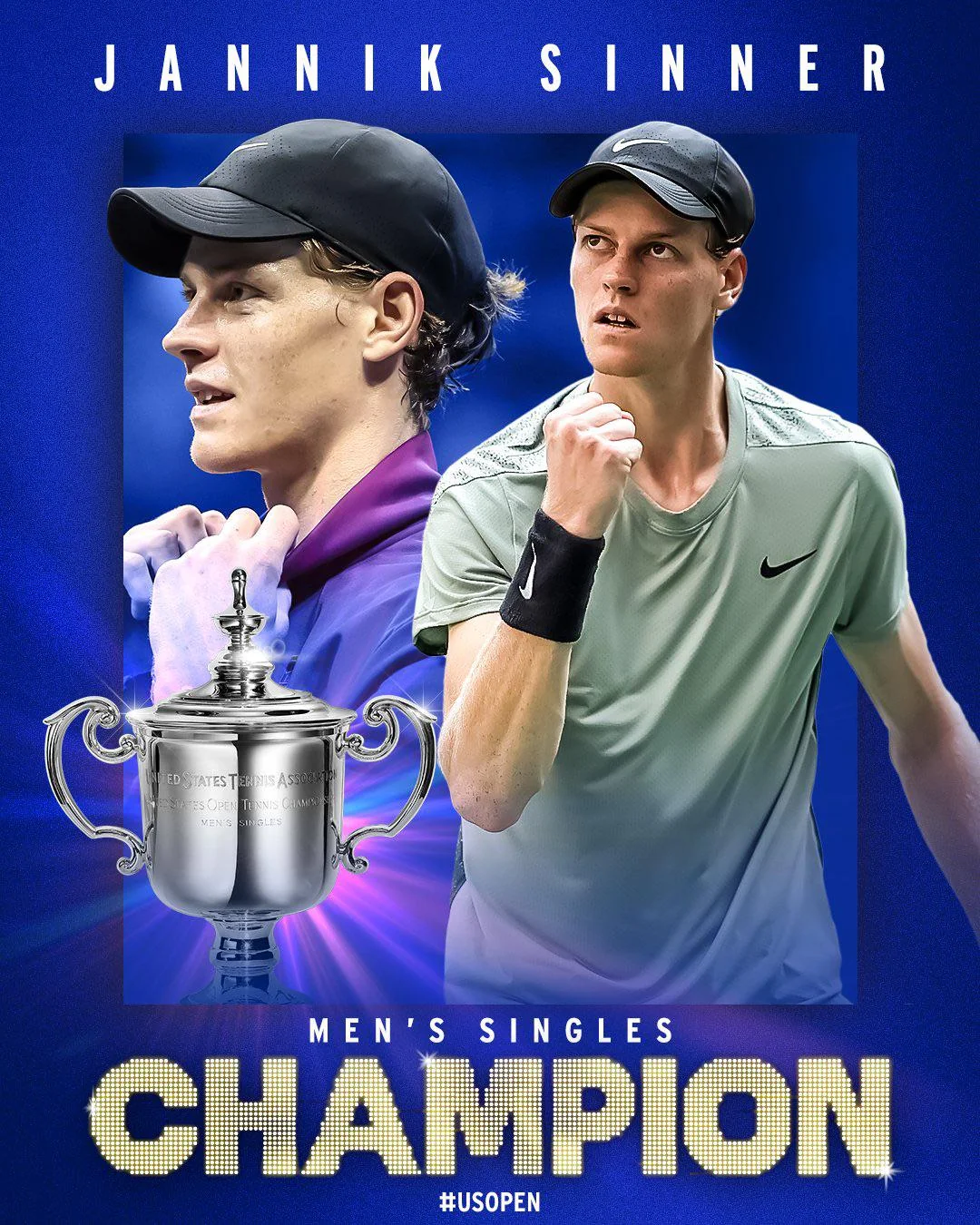 Poster of 2024 US Men’s Singles Championship US Open