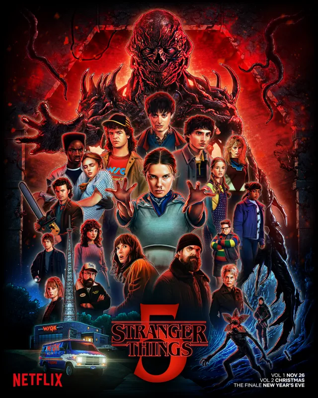 Poster of Stranger Things, season 5